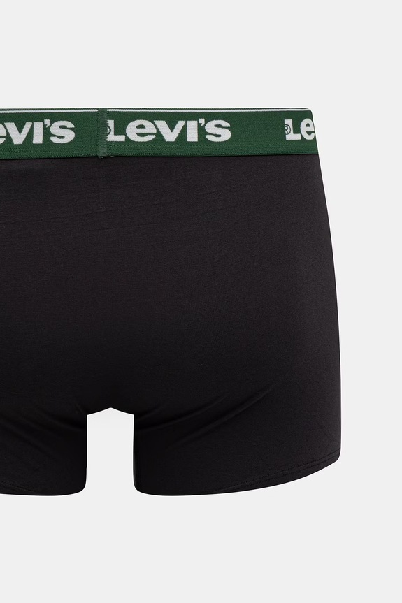 Levi's boxeri pentru bărbați, din bumbac cu elastan, pachet de 3 37149.1232 negru