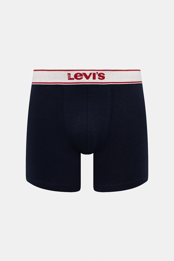 Îmbrăcăminte Levi's boxeri pentru bărbați, cu bumbac pachet de 2 37149.1255 rosu