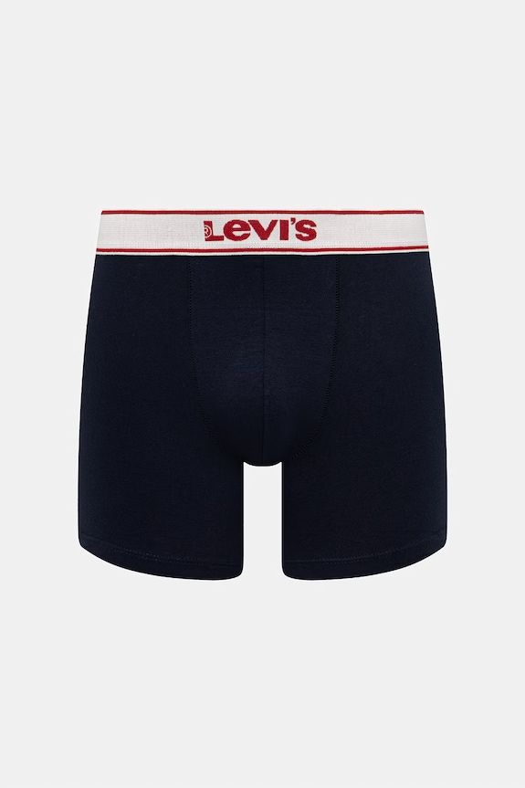 Îmbrăcăminte Levi's boxeri pentru bărbați, cu bumbac pachet de 2 37149.1255 rosu