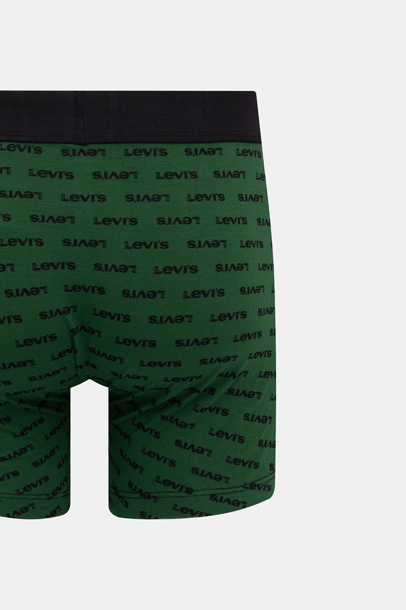 Levi's boxeri pentru bărbați, din bumbac cu elastan, pachet de 2 37149.1266 verde