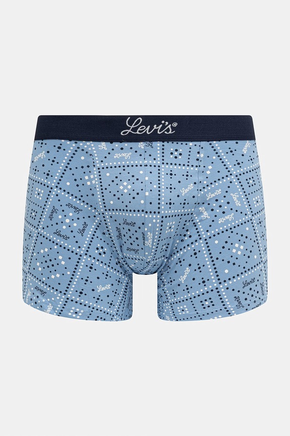 Levi's boxeri pentru bărbați, din bumbac cu elastan, pachet de 2 37149.1287 albastru SS26