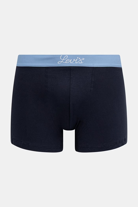 Îmbrăcăminte Levi's boxeri pentru bărbați, din bumbac cu elastan, pachet de 2 37149.1287 albastru