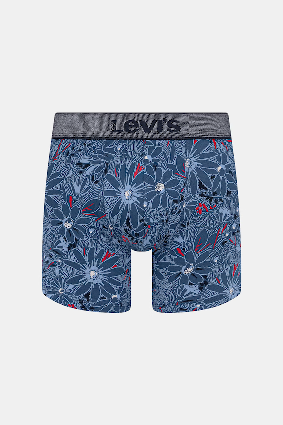Levi's bokserki męskie bawełniane z elastanem 2-pack 37149.1289 granatowy SS26