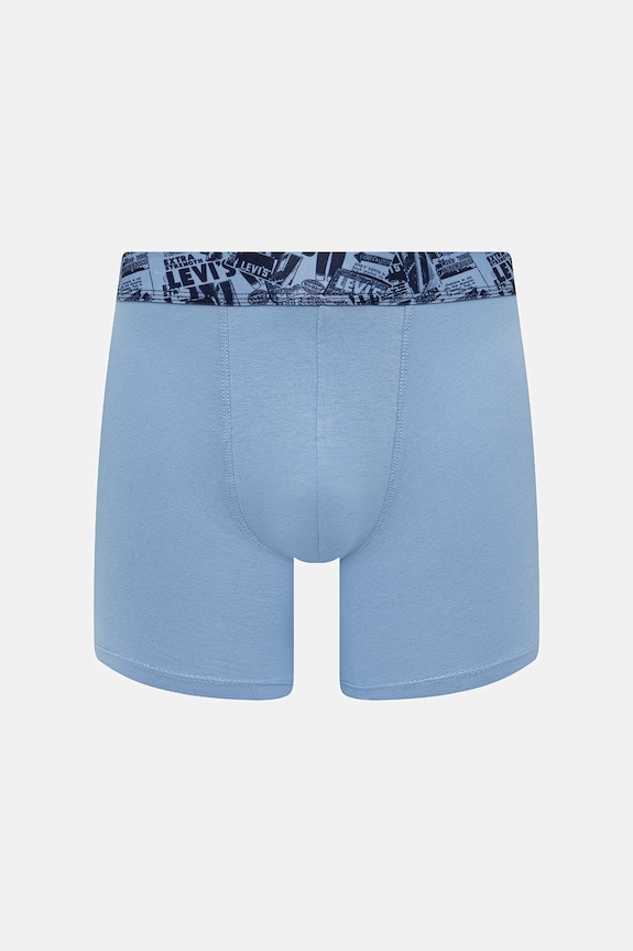 Levi's boxeri pentru bărbați, din bumbac cu elastan pachet de 2 37149.1293 albastru SS26
