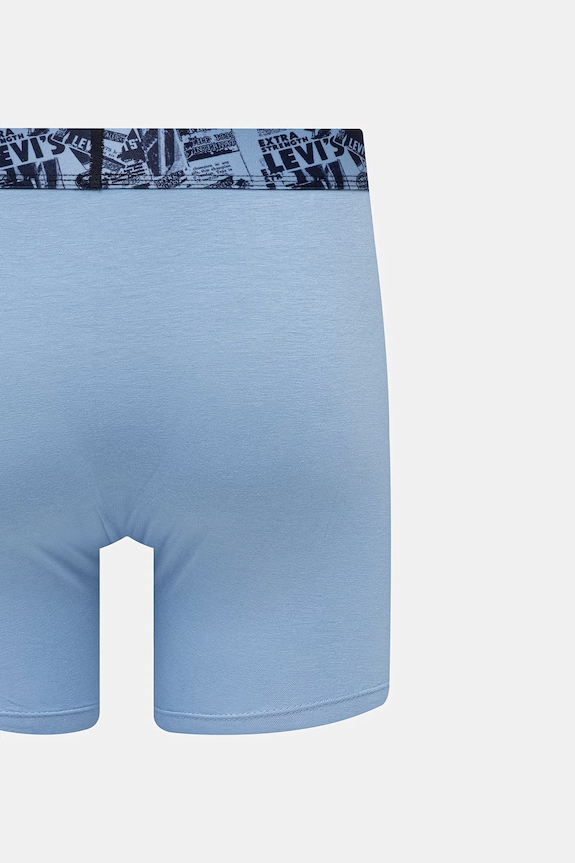 Levi's boxeri pentru bărbați, din bumbac cu elastan pachet de 2 albastru 37149.1293