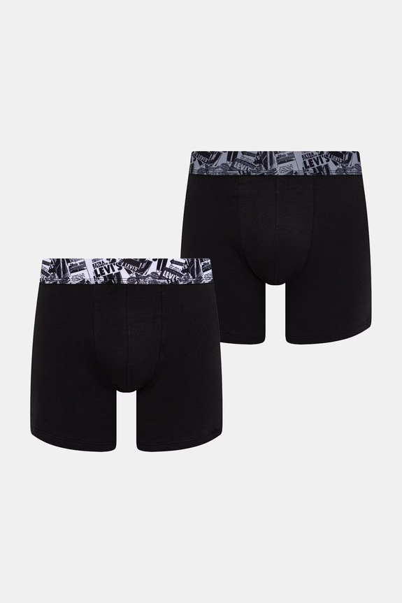 Levi's bokserki męskie 2-pack czarny 37149.1294
