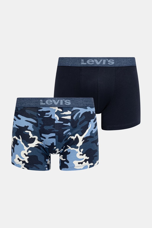 Levi's boxeri pentru bărbați, din bumbac cu elastan, pachet de 2 albastru 37149.1295
