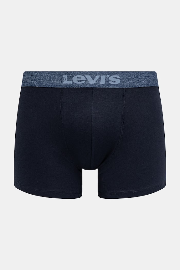 Îmbrăcăminte Levi's boxeri pentru bărbați, din bumbac cu elastan, pachet de 2 37149.1295 albastru