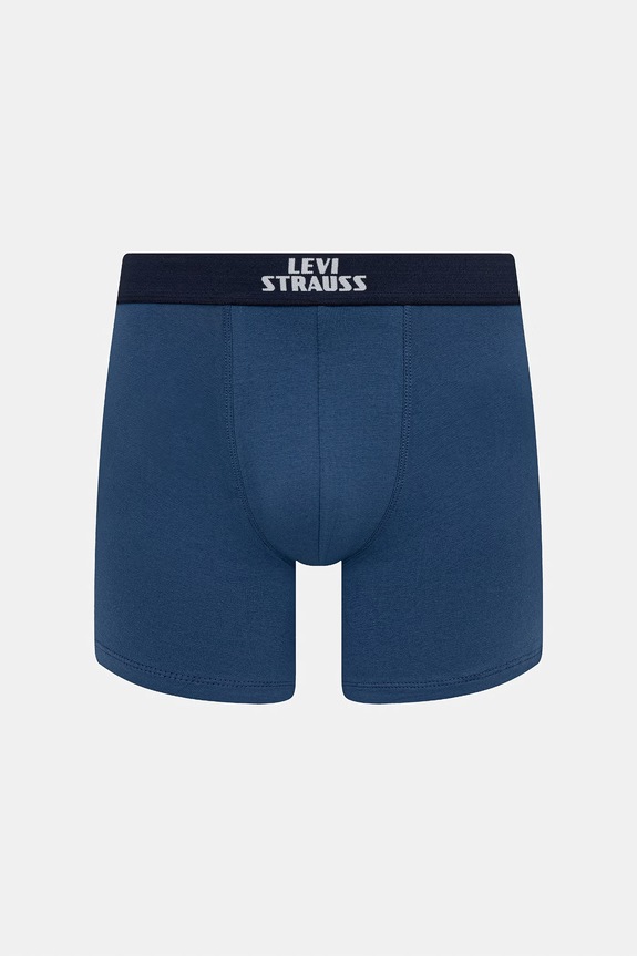 Îmbrăcăminte Levi's boxeri pentru bărbați, din bumbac cu elastan pachet de 2 37149.1299 albastru