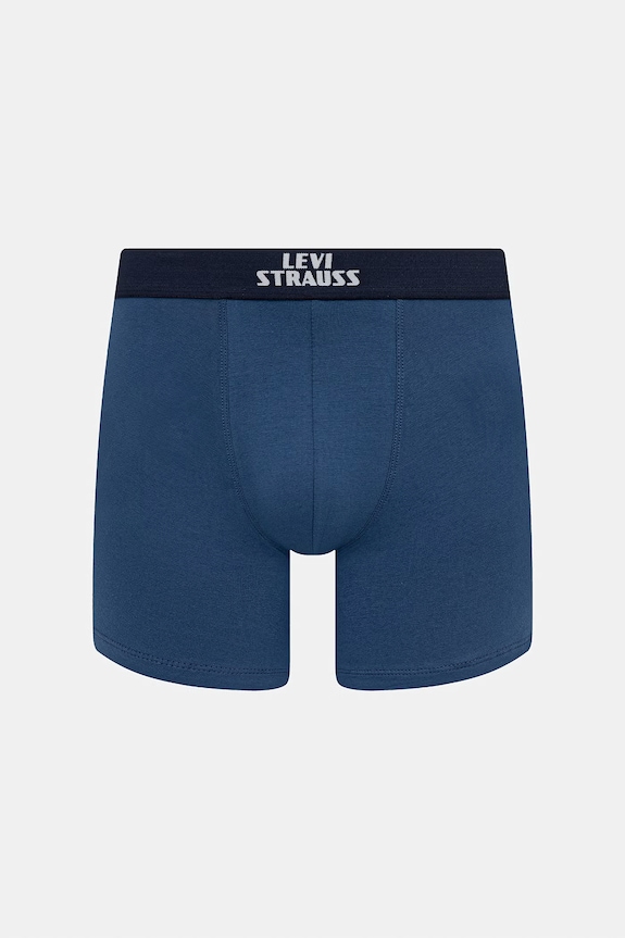 Îmbrăcăminte Levi's boxeri pentru bărbați, din bumbac cu elastan pachet de 2 37149.1299 albastru