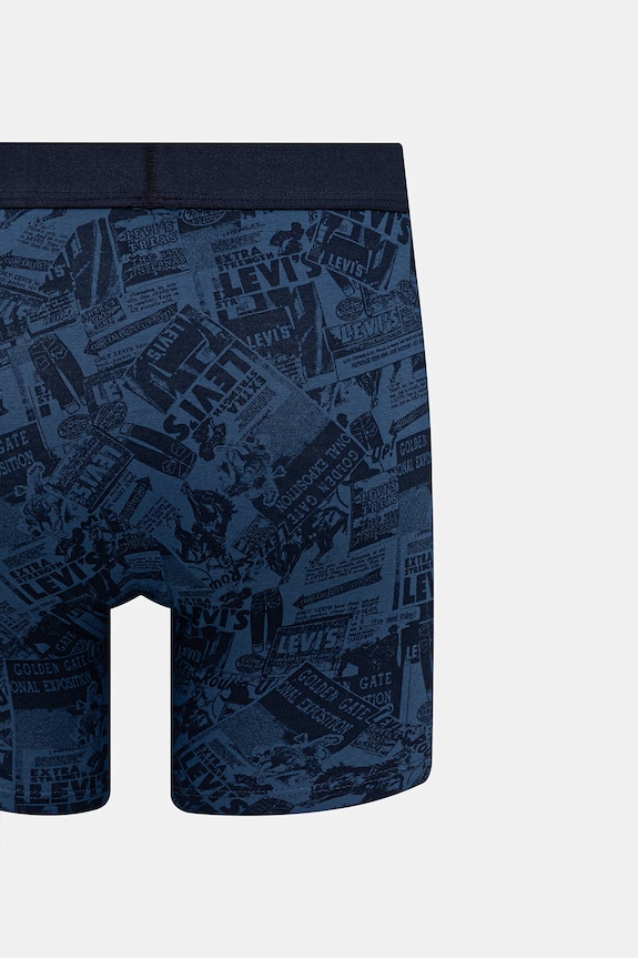 Levi's boxeri pentru bărbați, din bumbac cu elastan pachet de 2 albastru 37149.1299