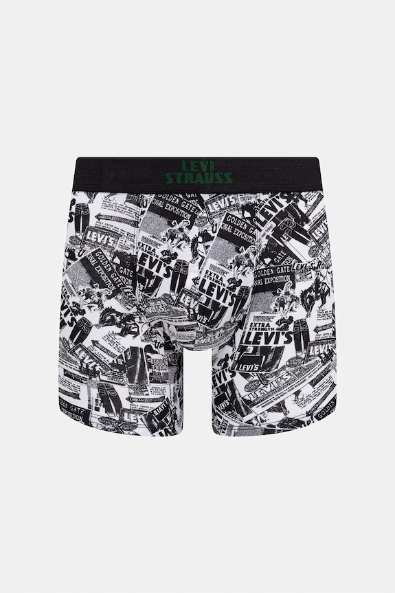 Levi's bokserki męskie bawełniane z elastanem 2-pack 37149.1300 czarny SS26