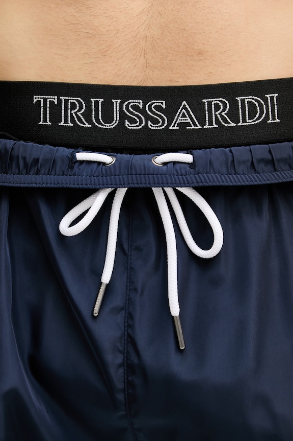 Trussardi szorty kąpielowe męskie granatowy TRU26MBM05