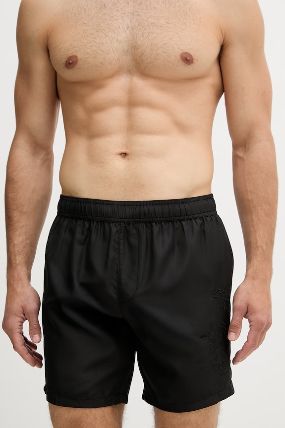 Trussardi szorty kąpielowe męskie TRU26MBM03 czarny SS26