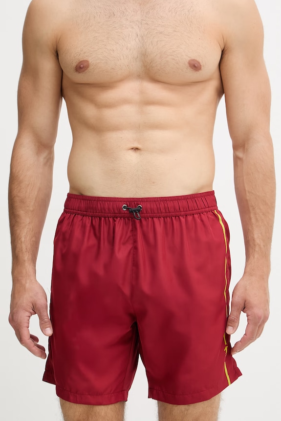 Trussardi szorty kąpielowe męskie TRU26MBM02 czerwony SS26