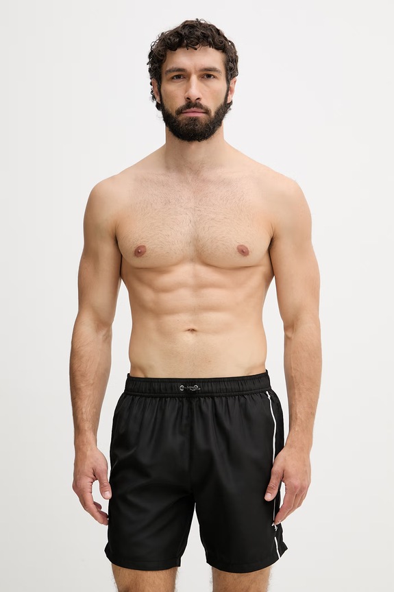 Trussardi szorty kąpielowe męskie czarny TRU26MBM02