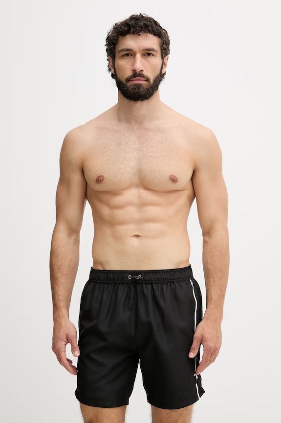 Trussardi szorty kąpielowe męskie czarny TRU26MBM02