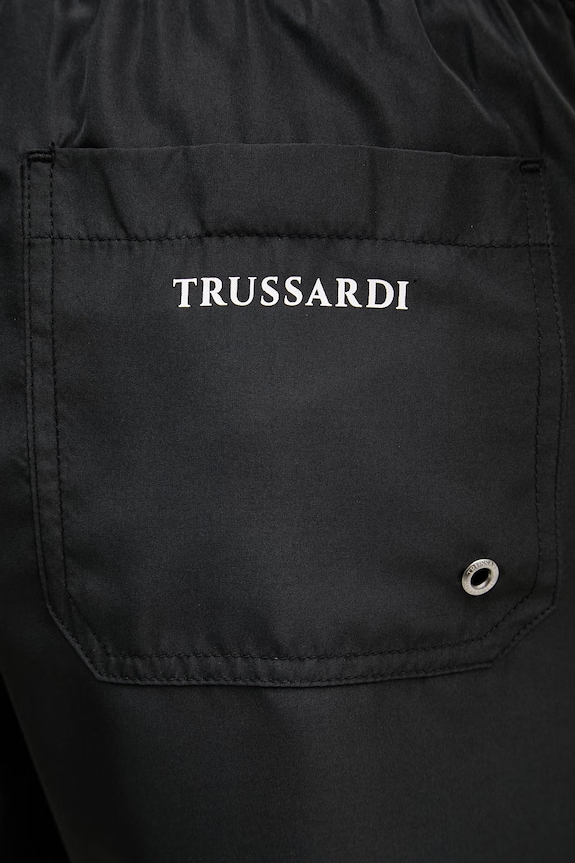 Trussardi szorty kąpielowe męskie czarny TRU26MBM02