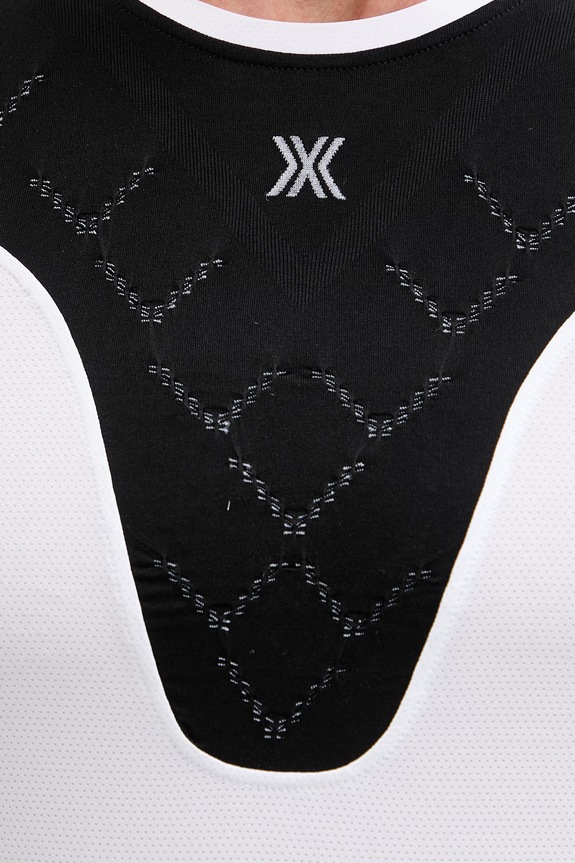 X-bionic tricou tehnic pentru bărbați COREFUSION RUN CF.RTSHS25M alb