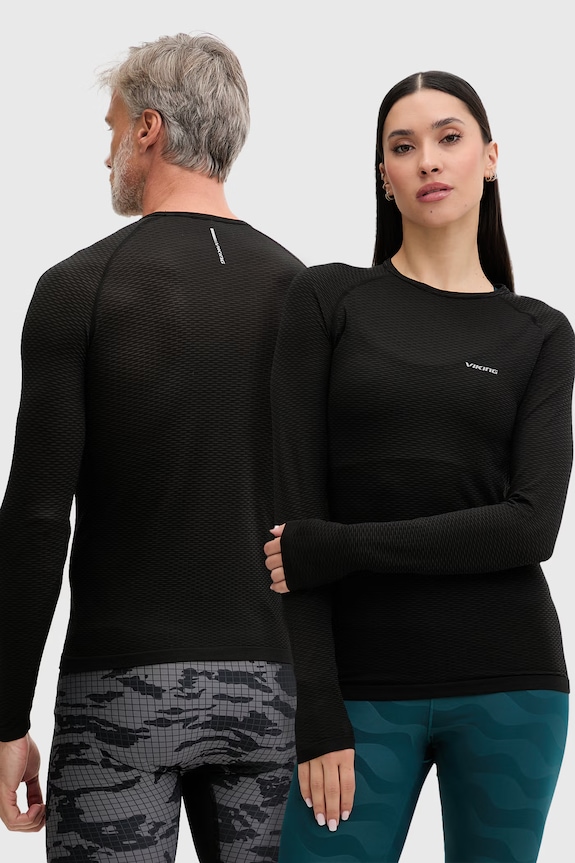Viking longsleeve techniczny Easy Dry czarny 500/25/3457