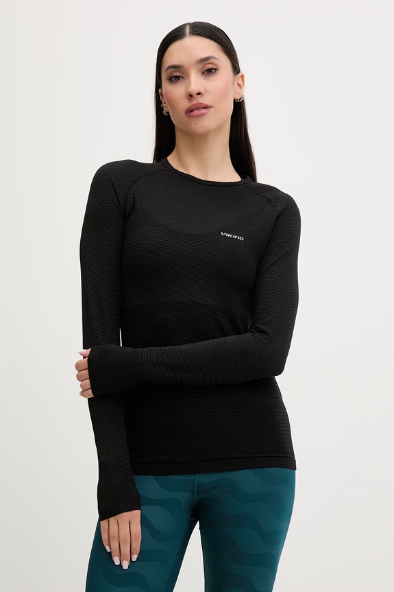 Viking longsleeve techniczny Easy Dry 500/25/3457 czarny SS26