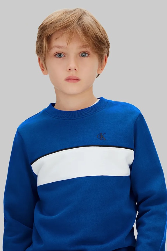 Calvin Klein Jeans gyerek melegítőfelső pamutból IB0IB02616.116.PPY2