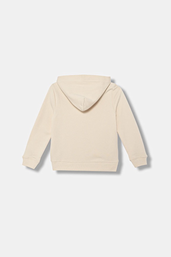 Calvin Klein Jeans hanorac de bumbac pentru copii IU0IU00712.104.116.PPY2 bej SS26