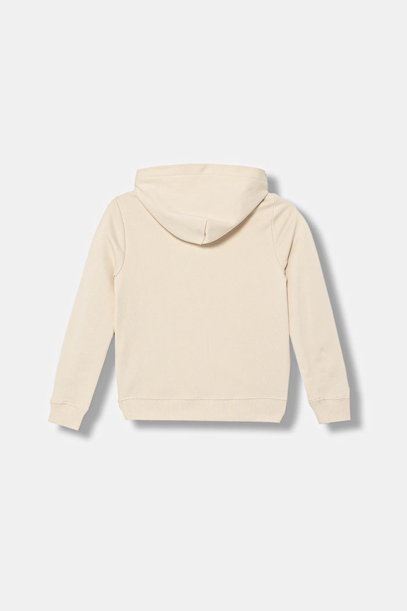 Calvin Klein Jeans hanorac de bumbac pentru copii IU0IU00712.128.176.PPY2 bej SS26
