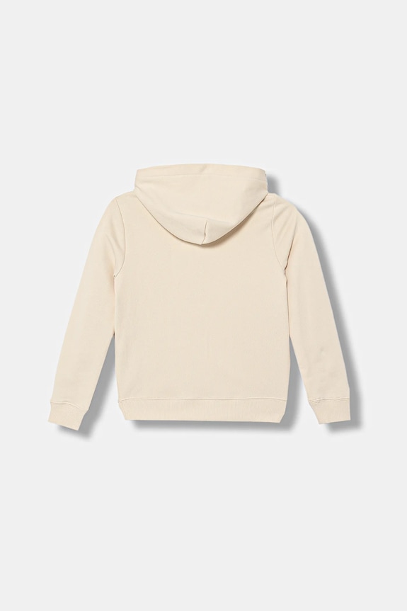 Calvin Klein Jeans hanorac de bumbac pentru copii IU0IU00712.128.176.PPY2 bej SS26