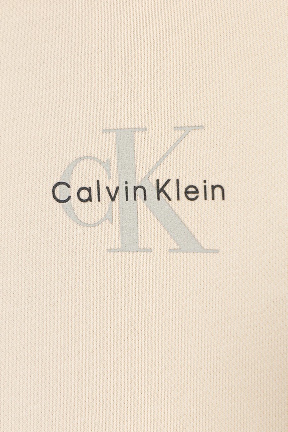 Băieți Calvin Klein Jeans hanorac de bumbac pentru copii IU0IU00712.128.176.PPY2 bej