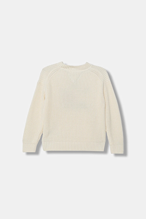 Detský sveter Tommy Hilfiger KB0KB10071.104.122.PPY2 béžová SS26