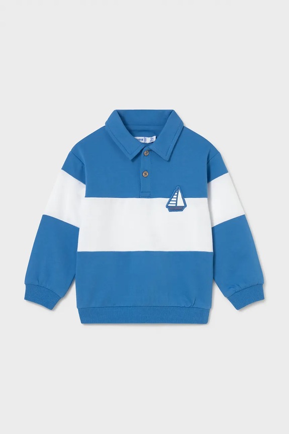 Παιδική μπλούζα Mayoral εμπριμέ μπλε 1401.3C.Baby.PPY2