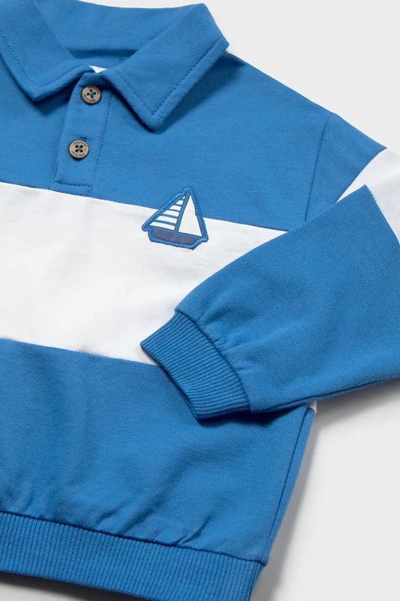 Αγορίστικα Παιδική μπλούζα Mayoral 1401.3C.Baby.PPY2 μπλε