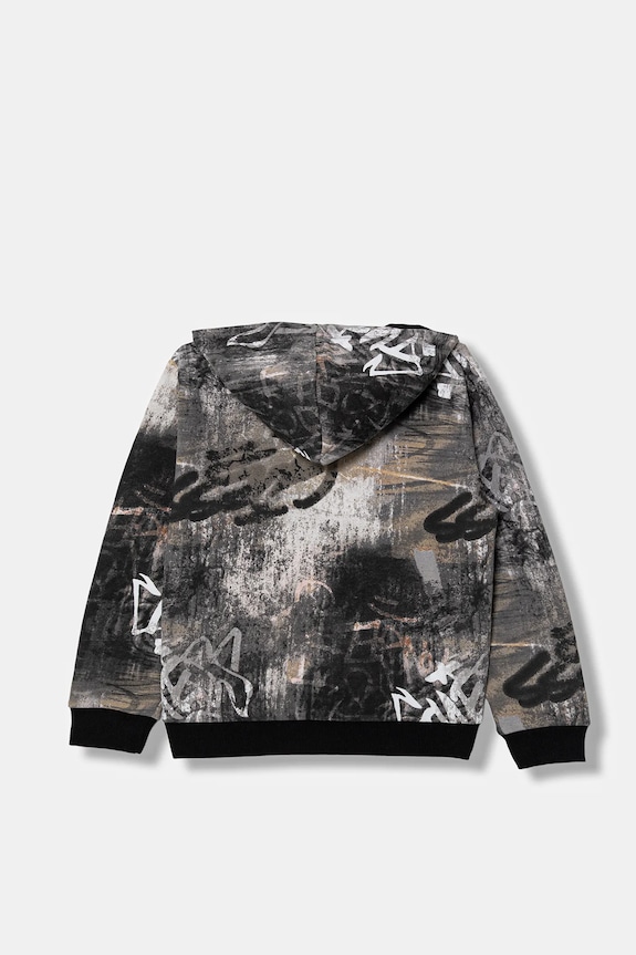 Dětská bavlněná mikina Guess L6RQ00.KA6R4.PPY2 šedá SS26