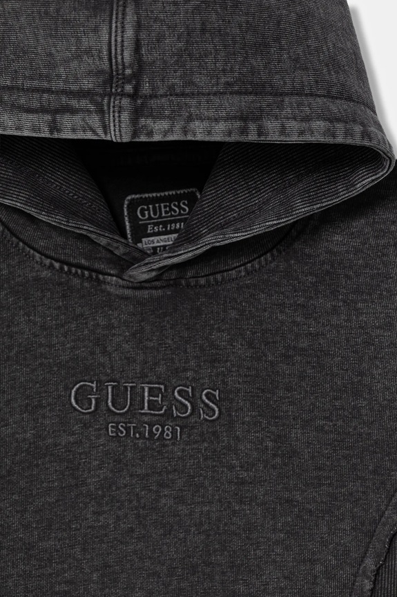 Fiú Guess gyerek melegítőfelső pamutból L6RQ01.KAX74.PPY2 fekete