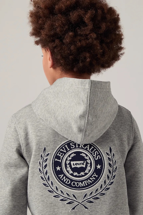 Detská mikina Levi's MODERN CREST HOODIE 8EP587