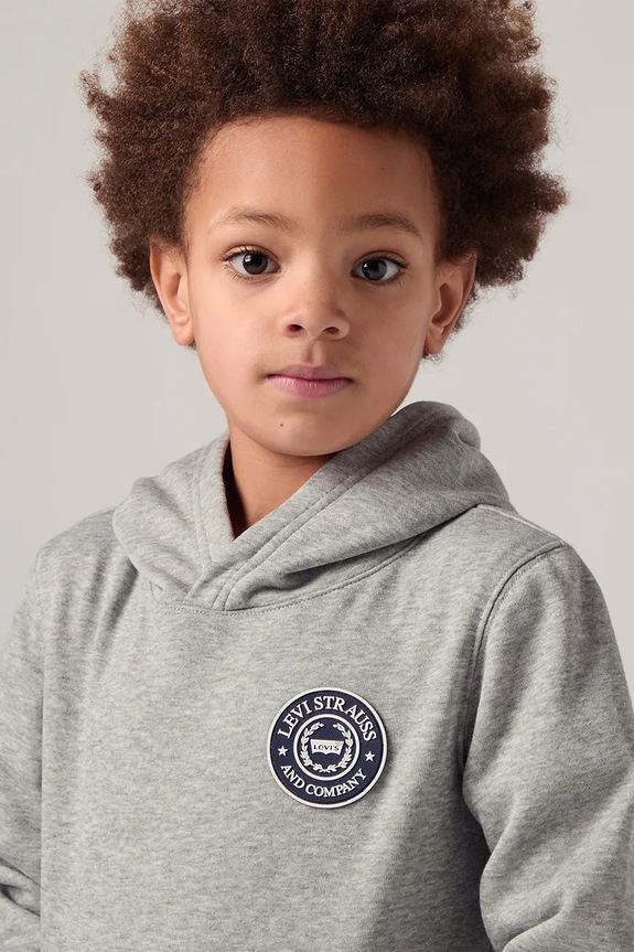 Detská mikina Levi's MODERN CREST HOODIE 8EP587