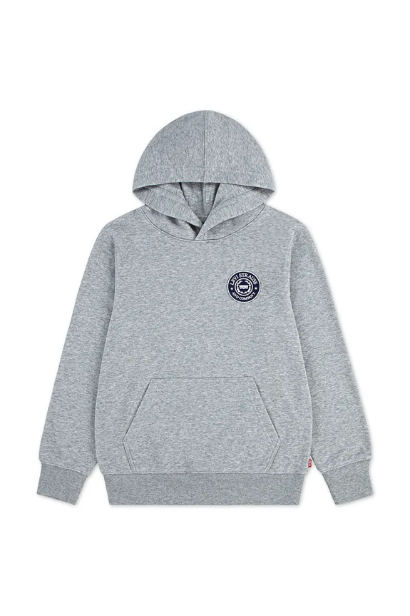 Levi's bluză copii MODERN CREST HOODIE 9EP587 gri SS26