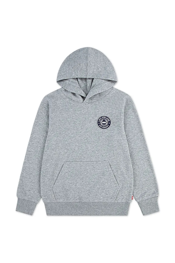 Levi's bluză copii MODERN CREST HOODIE 9EP587 gri SS26