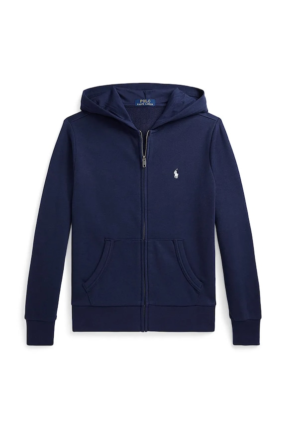 Polo Ralph Lauren felpa per bambini con blu navy 323964134002