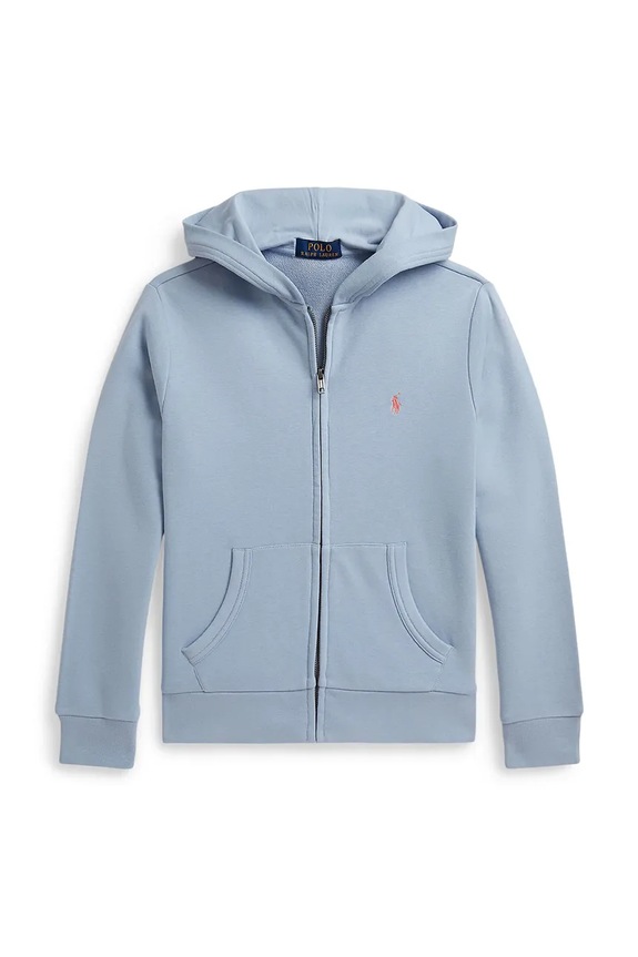 Polo Ralph Lauren bluza dziecięca z kapturem niebieski 323964134503