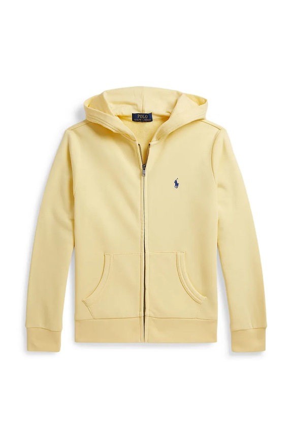 Polo Ralph Lauren felpa per bambini con giallo 323964134504