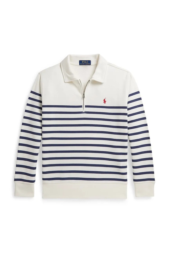 Παιδική μπλούζα Polo Ralph Lauren χωρίς κουκούλα λευκό 323A12299001