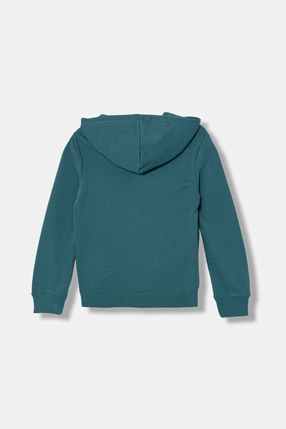 Puma bluza z kapturem dziecięca ESS No. 1 Logo 684909.PPY2 turkusowy SS26