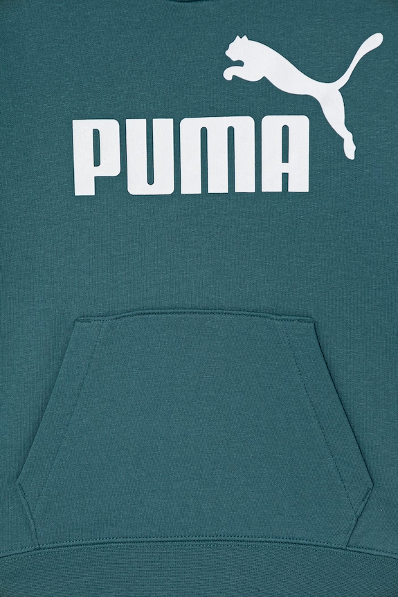 Chłopiec Puma bluza z kapturem dziecięca ESS No. 1 Logo 684909.PPY2 turkusowy