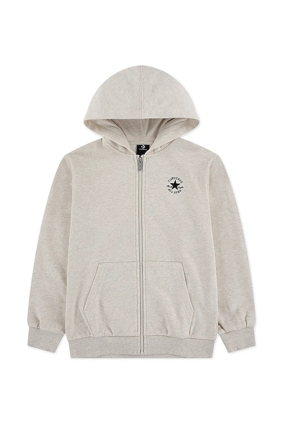 Converse bluza dziecięca z kapturem beżowy 9CG706.PPY2