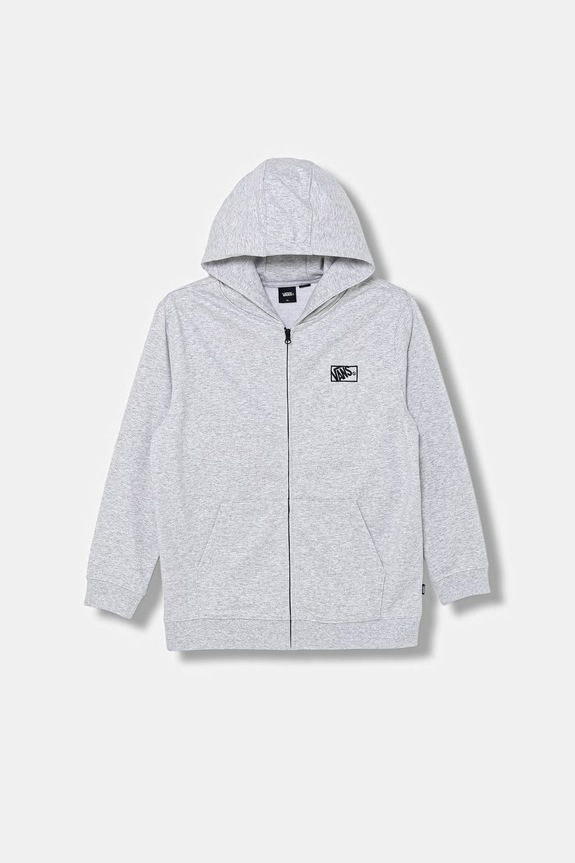 Dětská mikina Vans nášivka šedá VN000RBN1QI1