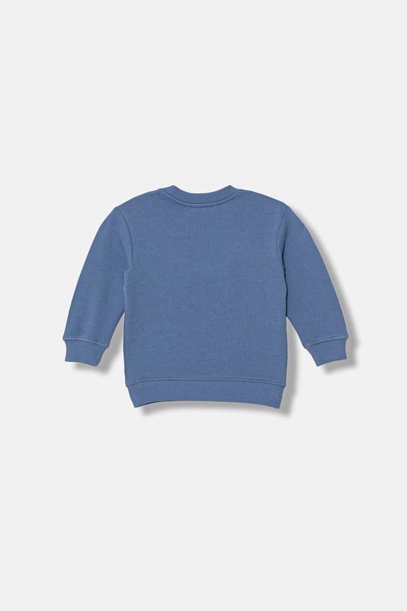 Detská bavlnená mikina United Colors of Benetton 3J70G10LJ.P.Stagionale modrá SS26