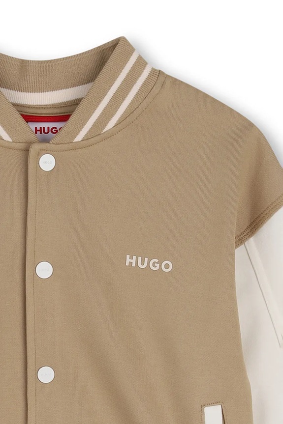 HUGO bluza dziecięca beżowy G01003.114.150