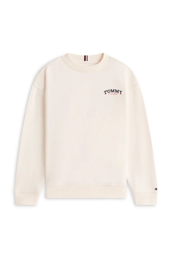 Tommy Hilfiger mikina detská s bavlnou KB0KB10255.98.122.PPY2 biela SS26